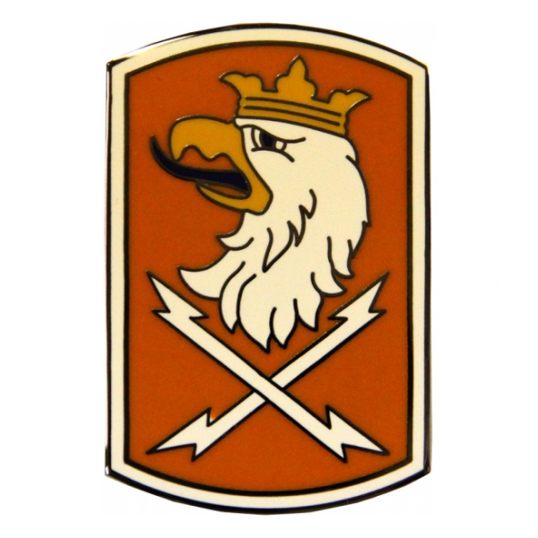 22nd Signal Brigade Combat Service I.D. Badge