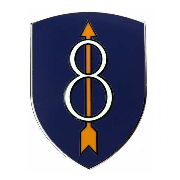 8th Infantry Division Combat Service I.D. Badge