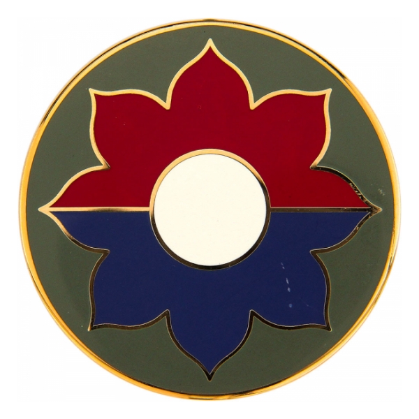 9th Infantry Division Combat Service I.D. Badge