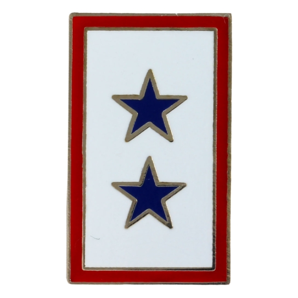Service Banner Pin (2 Star)