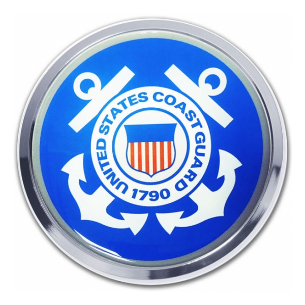 Coast Guard Automobile Emblem