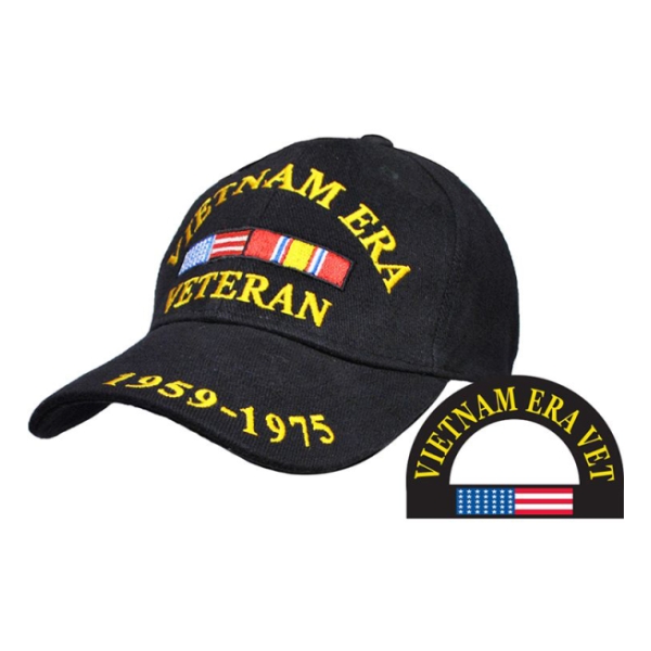 Vietnam Era Veteran Cap (Black)
