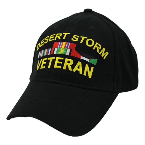 Desert Storm Veteran Cap (Black)