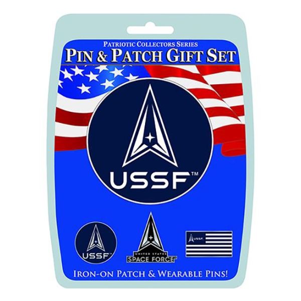 U.S. Space Force Pin And Patch Gift Set (4-Piece)
