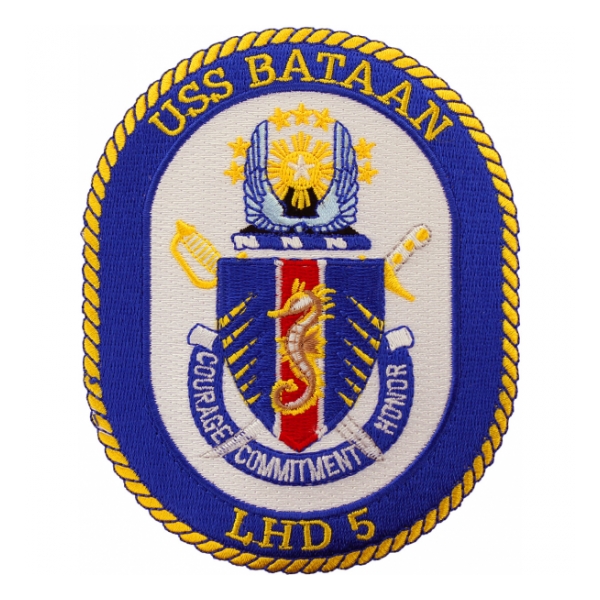 USS Bataan LHD-5 Ship Patch