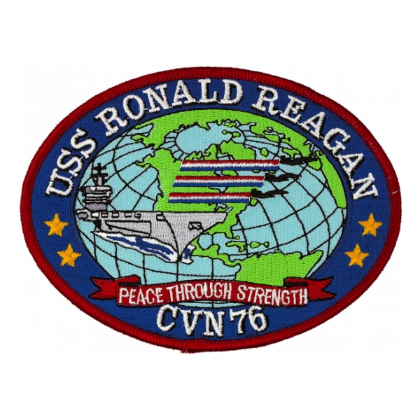 USS Ronald Reagan CVN 76 Ship Patch