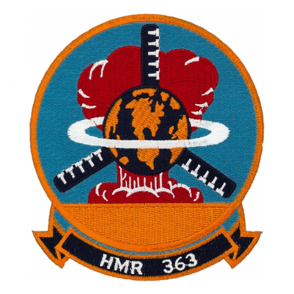 Marine Heavy Helicopter Squadron Patch HMR 363