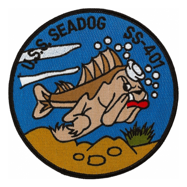 USS Seadog SS-401 Submarine Patch