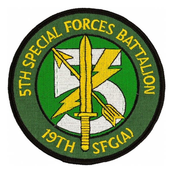 5th Battalion 19th Special Forces Group (A) PATCH