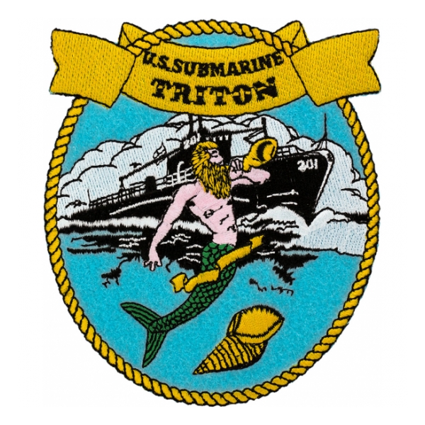 USS Triton SS-201 Submarine Patch