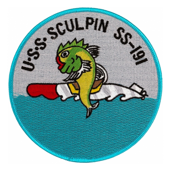 USS Sculpin SS-191 Patch