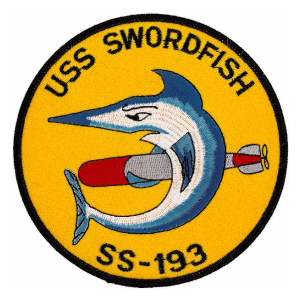 USS Swordfish SS-193 Patch