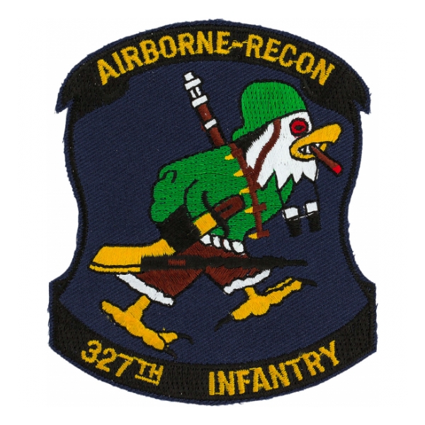 327th Infantry Airborne Recon Patch