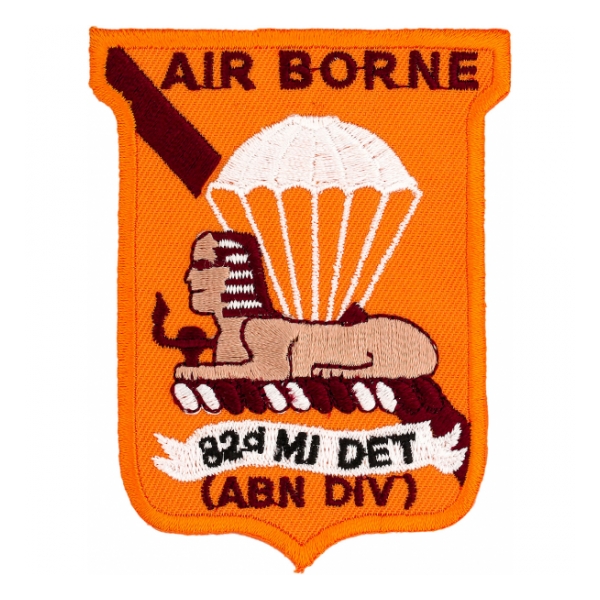 82nd Airborne Military Intelligence Detachment Patch