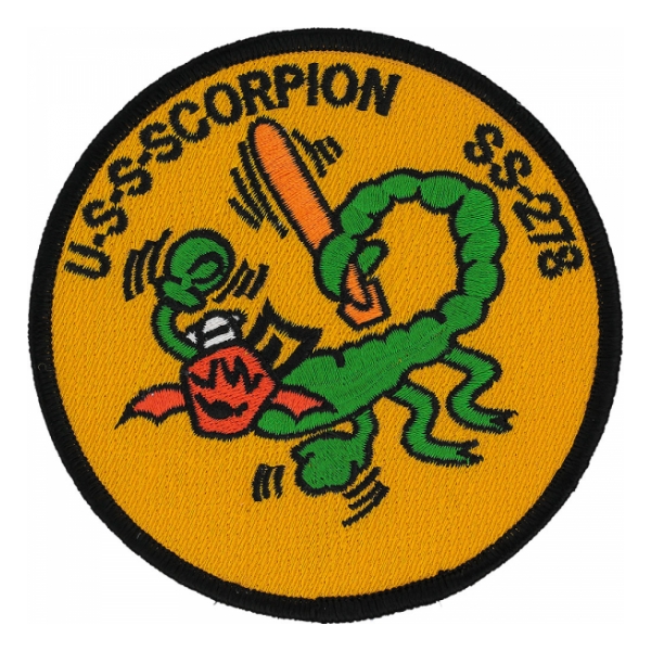 USS Scorpion SS-278 Patch