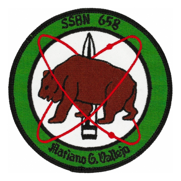 USS Mariano G. Vallejo SSBN-658 Patch