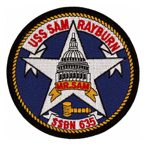 USS Sam Rayburn SSBN-635 Patch