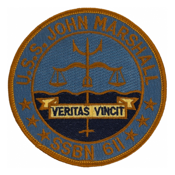 USS John Marshall SSBN-611 Patch