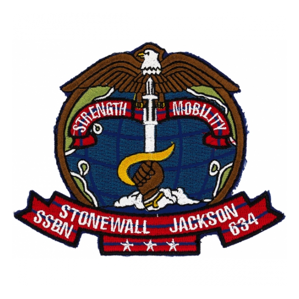 USS Stonewall Jackson SSBN-634 Patch