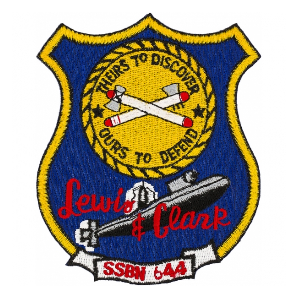 USS Lewis & Clark SSBN-644 Patch