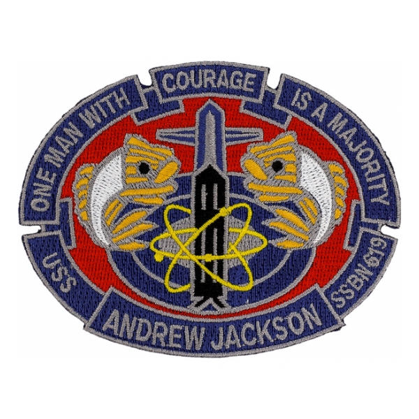 USS Andrew Jackson SSBN-619 Patch