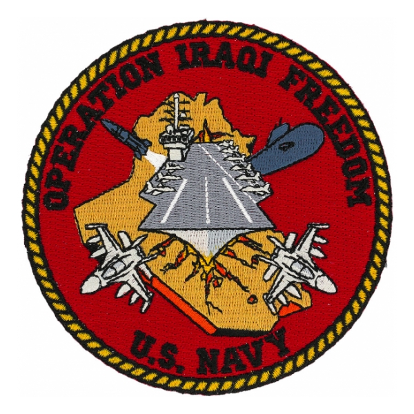 Operation Iraqi Freedom Patch (US Navy)