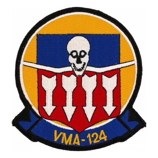 Marine Attack Squadron VMA-124 Patch