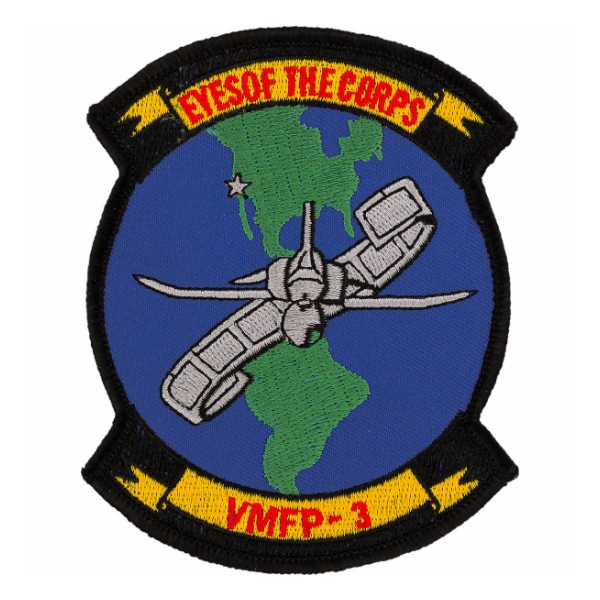Marine Tactical Reconnaissance Squadron VMFP-3 (Eyes of the Corps) Patch