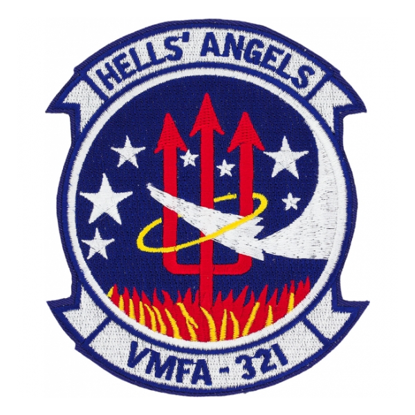 Marine Fighter Attack Squadron VMFA-321 Hells Angels Patch