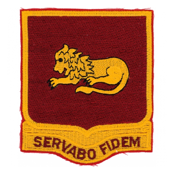 33rd Field Artillery Battalion Patch