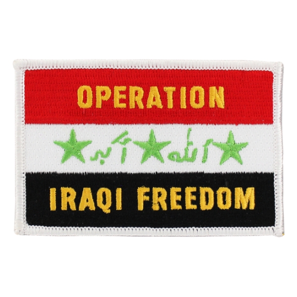 Operation Iraqi Freedom Flag Patch