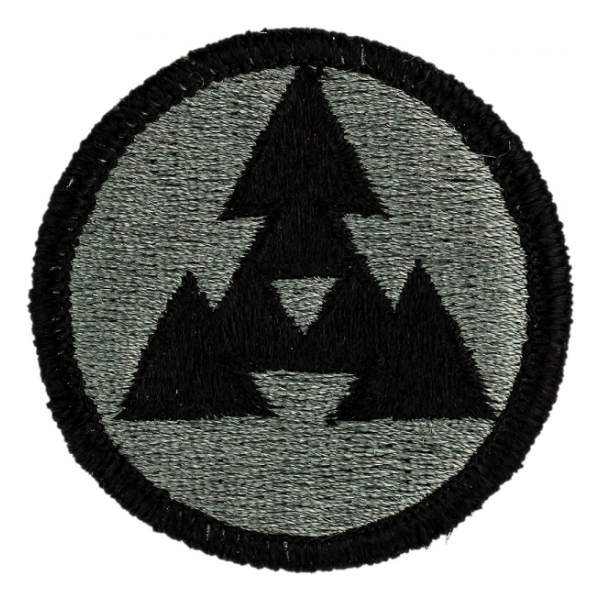 3rd Corps Support Command COSCOM Patch Foliage Green (With Hook Fastener)