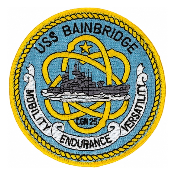 USS Bainbridge CGN-25 Ship Patch