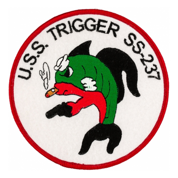 USS Trigger SS-237 Submarine Patch