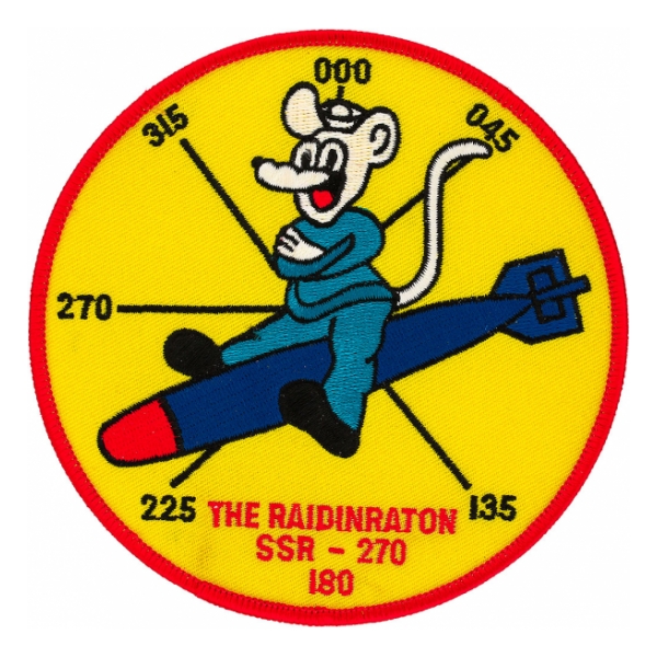 USS Raton SSR-270 Patch