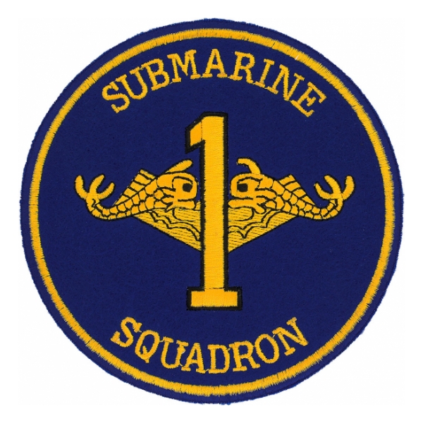 Navy Submarine Squadron 1 Patch