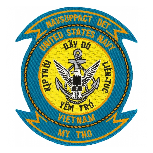 US Navy Vietnam NAVSUPPACT My Tho Patch
