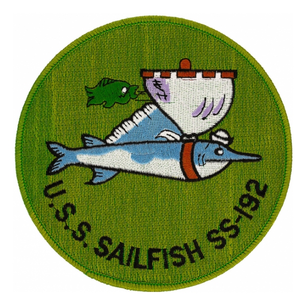 USS Sailfish SS-192 Patch