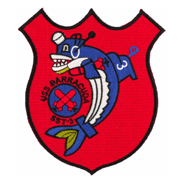 USS BARRACUDA SST-3 Patch