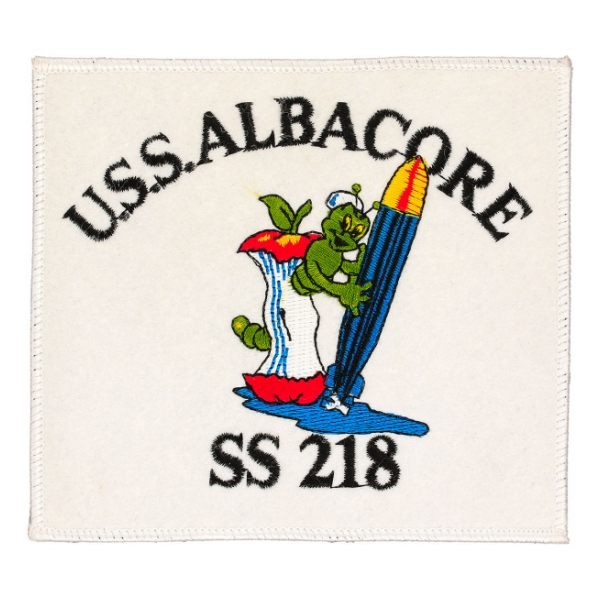 USS Albacore SS-218 Submarine Patch