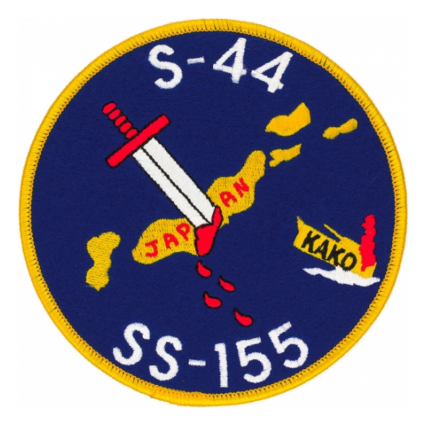 USS S-44 SS-155 Patch