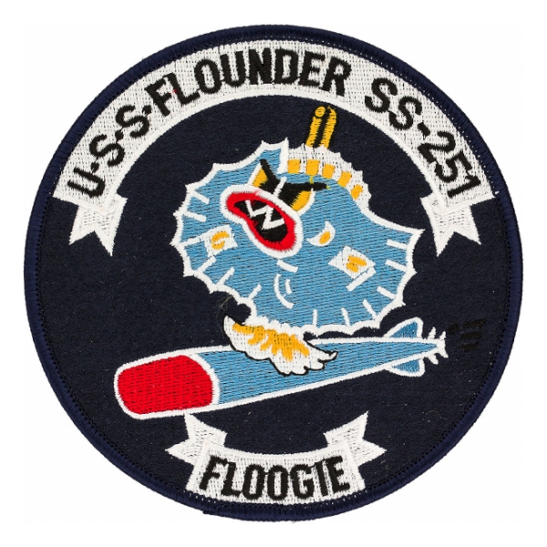 USS Flounder SS-251 Patch9.95