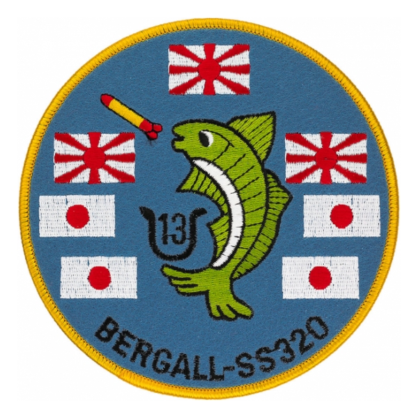 USS Bergall SS-320 Patch