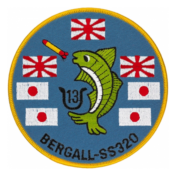 USS Bergall SS-320 Patch