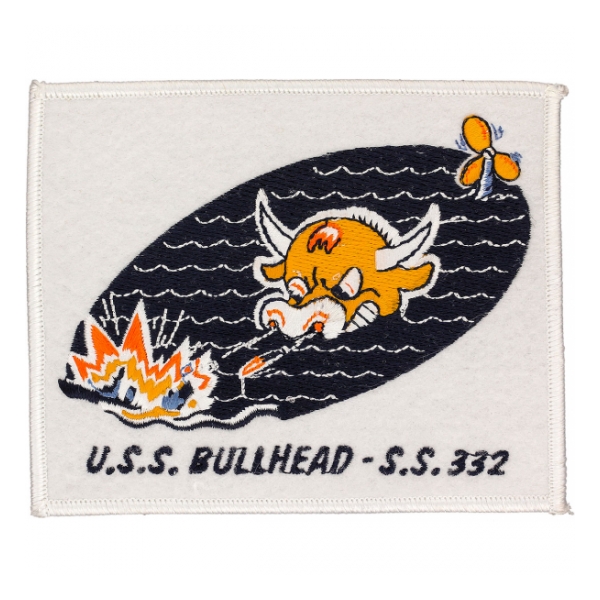 USS Bullhead SS-332 Patch