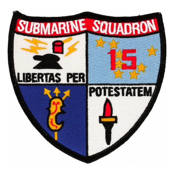 Navy Submarine Squadron 15 Patch