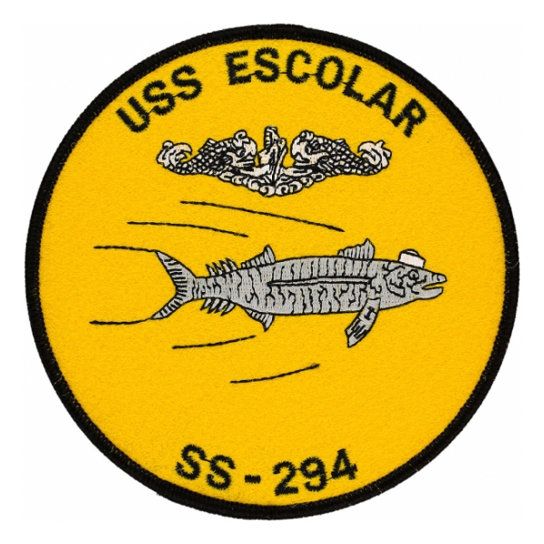 USS Escolar SS-294 Patch