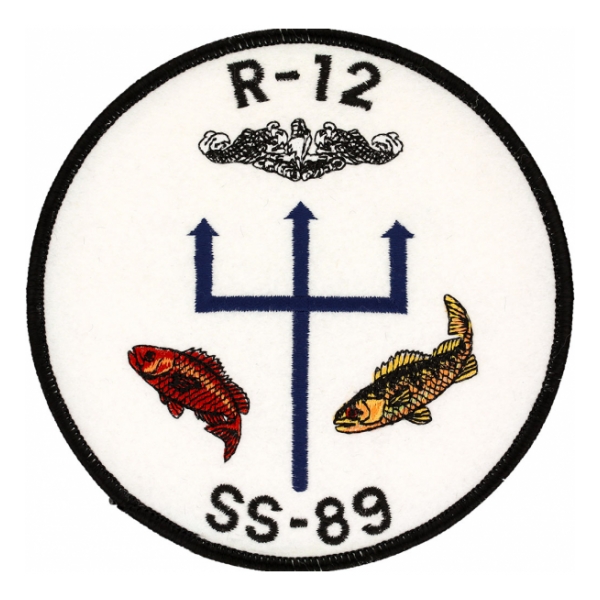 USS R-12 SS-89 Submarine Patch