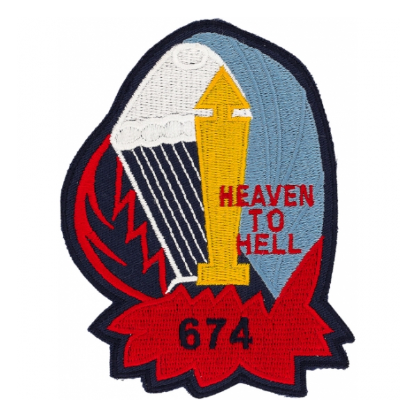 674th Airborne Field Artillery Battalion Patch