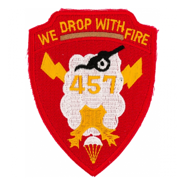 457th Airborne Field Artillery Battalion Patch